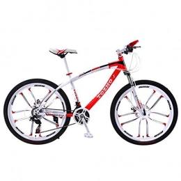 GXQZCL-1 Bici Bicicletta Mountainbike, Mountain bike, 26inch ruote, acciaio al carbonio Telaio Biciclette da montagna, doppio freno a disco e sospensione anteriore, 21 velocit, 24 Velocit, 27 Velocit MTB Bike