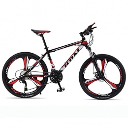 Domrx Bici Bicyclee Adult Men And Women 27 Speed ​​Change Ammortizzatore Freno a Due Dischi Super Light Student Cross-Country Bike-Red