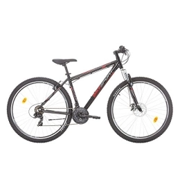 Bikesport Mountain Bike Bikesport Hi-Fly, Bicicletta da Montagna Uomo, Black Gloss, XL