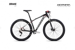 Cicli Puzone Bici Cicli Puzone DRAKE-29 Race 3 Disc Rock Shox 30 Silver Nero Bianco Gamma 2019 (40 CM - S)