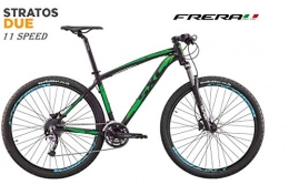 Cicli Puzone Mountain Bike Cicli Puzone FRERA Stratos Due 11 Speed Gamma 2019 (Nero Verde, 42 C - S)