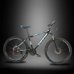 Cloth-YG Bici Cloth-YG Mountain Bike da adulto, velocità variabile 26", 21-24 - 27 velocità, telaio leggero in lega di alluminio, assorbimento degli urti, D, 27speed