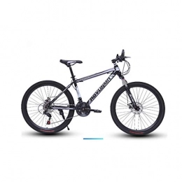 CPY-EX Bici CPY-EX 26 Pollici per Adulti Mountain Bike, Biciclette Doppio Disco Freno, Spiaggia motoslitta Biciclette, l'aggiornamento ad Alta Acciaio al Carbonio Telaio, in Lega di Alluminio Ruote, D, 24