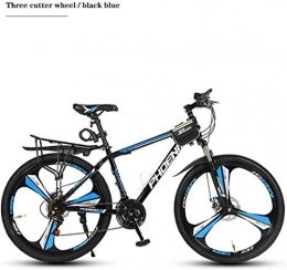 CSS Mountain Bike CSS Bicicletta da mountain bike, telaio in lega di alluminio, doppio freno a disco, ruote da 26 pollici, velocit 21 / 24 / 27 / 30, 3 ruote da taglio, 6 ruote da taglio 6-11, 24