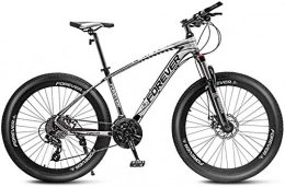 CSS Bici CSS Mountain bike da 24 'per adulti, telaio per mountain bike a doppia sospensione con pneumatici grassi, telaio in lega di alluminio, mountain bike per tutti i terreni, velocità 24 / 27 / 30 / 33 6-11, C, 2
