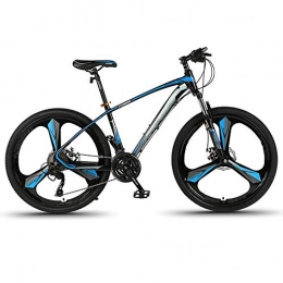 CuiCui Bici CuiCui Bicicletta Mountain Bike 30 velocità 27, 5 Pollici Bici da Strada in Lega di Alluminio 3 Ruote di Taglio Biciclette Biciclette Doppi Freni A Disco, Blu