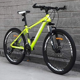  Bici Eleganti Mountain Bike Freni a Disco Meccanici orientabili a 21 velocità Telaio in Acciaio al Carbonio Leggero, B, 26 Pollici