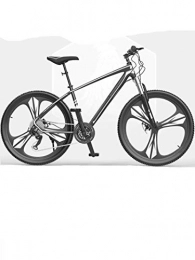Fante's Mountain Bike Fante's Bicicletta Nera per Mountain Bike per Adulti, Maschio Femmina Mountain Bike a velocità Variabile per Bicicletta Luce Doppio Assorbimento degli Urti