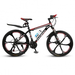 Domrx Mountain Bike Freni a Doppio Disco a 27 velocità per Adulti shocke per Uomini e Donne Studenti Fuoristrada bicicletta-TJ012-A