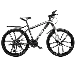 GAOTTINGSD - Bicicletta da strada per adulti e ragazzi, per mountain bike, mountain bike, per adulti e ragazzi, con doppio freno a disco (colore: nero-61 cm, dimensioni: 21 velocità)