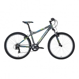 Genesis Mountain Bike Genesis - Mountain Bike Hardtail Element X-10 26, Uomo, Grigio Scuro Opaco, 43