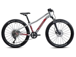 Ghost Bici Ghost Kato 24 Pro Mountain bike (24" | argento / rosso crawall)