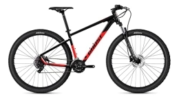 Ghost Mountain Bike Ghost Kato 29R Mountain Bike 2022 (M / 44 cm, Black / Riot Red - Glossy)