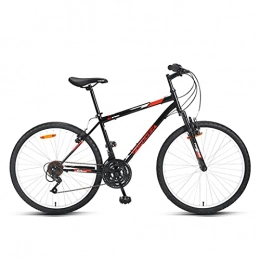 Great Bici GREAT Mountain Bike, 26"Mountain Bike, 18 velocità Doppia V Bike Bicycle High Carbon Steel Frame Penditore Bici da Uomo E Donna Piena Sospensione Sportiva All'aperto(Color:Rosso)