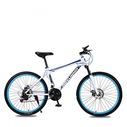 GRXXX Bicicletta da 20 Pollici per Bici da 21 Pollici per Adulti,Blue-26 inch 21 Speed