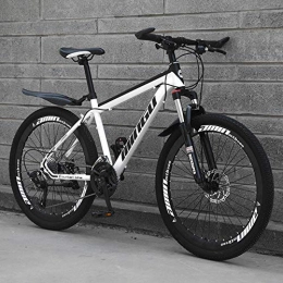 GUIO Mountain Bike GUIO Variable Speed Bicycle 24 inch / 26 inch Mountain Bike 21 / 24 / 27 / 30 Cross Country Bicycle Adult, Style 3, 24 Inches(140-170cm)