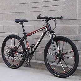 KELITINAus Mountain Bike KELITINAus Mountain Bike, 24 / 26 in Ruote Freni a Disco 21 / 24 / 27 / 30 Speed ​​Mens Bicycle Bicycle Suspension Mtb, E-24In-24Speed, A-24In-27Speed