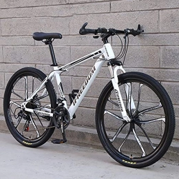 KELITINAus Mountain Bike KELITINAus Mountain Bike, 24 / 26 in Ruote Freni a Disco 21 / 24 / 27 / 30 Speed ​​Mens Bicycle Bicycle Suspension Mtb, E-24In-24Speed, C-26In-21Speed