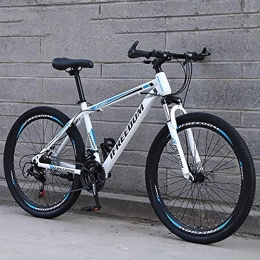 KELITINAus Mountain Bike KELITINAus Mountain Bike, 26 / 27.5 / 29 Pollici Ruote Disc Freni a Disco 21 / 24 / 27 / 30 Speed ​​Mens Bicycle Bicycle Suspension Mtb, E-27, 5In-27Speed, A-29-27Speed