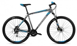 KROSS Bici Kross Hexagon 5.0 29 peltro / argento / blu opaco 2021 mountain bike MTB L-21