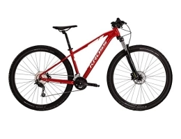 KROSS Bici Kross Level 3.0 Mountain bike XL telaio 29 pollici ruote freno a disco, cambio Shimano a 24 marce Hardtail bicicletta rosso bianco