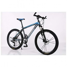 KXDLR Bici KXDLR Moutain Bike della Bicicletta 27 / 30 Costi MTB 26 Pollici Ruote Forcella della Bici con Freni A Doppio Oil, Blu, 30 Speed