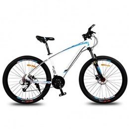 LDDLDG Bici LDDLDG Mountain Bike 26" 30 velocità unisex bicicletta leggera telaio in lega di alluminio sospensione anteriore doppio freno a disco (colore: blu)