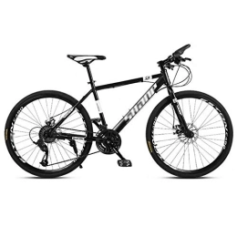 LILIS Bici LILIS Mountain Bike MTB 24 velocità Mountain Bike Strada Uomo Biciclette 24 / 26 Pollici Ruote for Donne Adulte (Color : Black, Size : 24in)