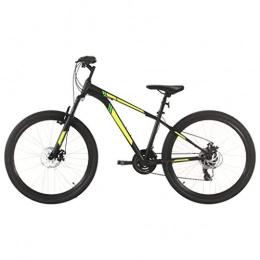 LINWXONGQP Materiale Telaio/Forcella: Acciaio Mountain Bike 21 Speed 27,5" Ruote 38 cm Nero Ricreazione all'aperto