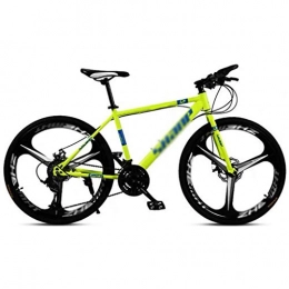 LIUCHUNYANSH Mountain Bike LIUCHUNYANSH Mountain Bike Bici da Strada 21 velocità MTB Mountain Bike Strada Uomo Biciclette 24 / 26 Pollici Ruote for Donne Adulte (Color : Green, Size : 24in)