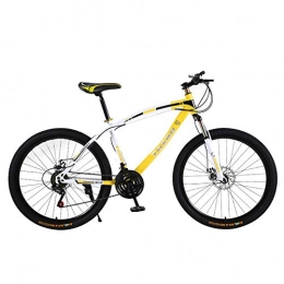 LNX Mountain Bike LNX Mountain Bike - 24 / 26 Pollici (21 / 24 / 27 / 30 velocità) - Unisex - Bicicletta a velocità variabile per Bambini, Studenti e Adolescenti - Doppio Freno a Disco in Acciaio ad Alto tenore di Carbonio