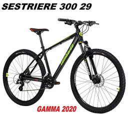 LOMBARDO BICI Bici LOMBARDO BICI SESTRIERE 300 Ruota 29 Shimano Altus 21V Gamma 2020 (Black Lime Matt, 51 CM)