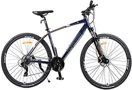 lqgpsx Mountain Bike lqgpsx MTB da Donna da 26 Pollici a 27 velocità di Mountain Bike, Mountain Bike con Coda Rigida in Alluminio a Doppio Disco, Il Sedile può Essere Regolato(Colore:Blu)(Colore:Grigio)