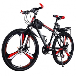 LWZ Bici LWZ Mountain Bike da 26 Pollici MTB 24 velocità del Cambio Assorbimento degli Urti per Ragazzi Biciclette Fuoristrada in Acciaio ad Alto tenore di Carbonio