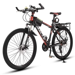 LXDDP Bici LXDDP Mountain Bike, 26 '' Telaio Forcella in Alluminio Sospensione Forcella a velocità variabile Bicicletta. Ruote Doppi Freni a Disco Ciclismo, Sport da Corsa Ciclismo all'aperto