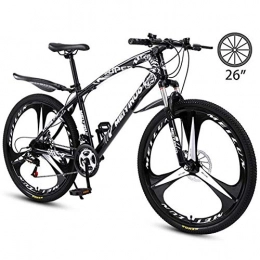LXDDP Bici LXDDP Mountain Bike, Bici in Alluminio con Ammortizzatore 26, Freno a Disco da Pollici 21 / 24 / 27 Speed ​​Student Bike Bicicletta per Adulti Mountain Bike