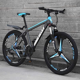 LXMTing Bici LXMTing Biciclette da Montagna da Uomo da 26 Pollici, Genere Gast Bicycle Bicycle, 24 / 27 Speed ​​Cross Country Bicycle Studente BMX Road Racing Speed ​​Bike, D, 27 Speed