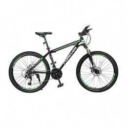 Morsky Bici Mountain Bike 27 degli Uomini di velocità, -Alto tenore di Carbonio in Acciaio Bike, Montagna Bicicletta con Sospensione Anteriore Sedile Regolabile (Color : Green, Size : 27.5inch)