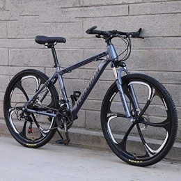 Domrx Bici Mountain Bike Assorbimento degli Urti a velocità variabile Uomini e Donne Single gifte Auto a velocità variabile di Alta qualità-Grey Black_24_21