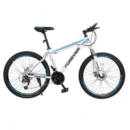 WYLZLIY-Home Bici Mountain Bike bicicletta MTB Sportiva da Montagna Mountain Bike, 26 Pollici Moto Telaio In Lega Di Alluminio, Freni A Disco Doppi E Sospensione Anteriore, Unisex ( Color : Blue , Size : 30 Speed )