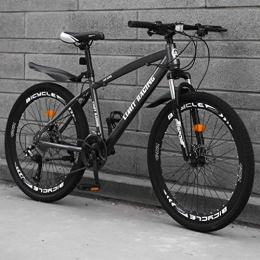WYLZLIY-Home Bici Mountain Bike bicicletta MTB Sportiva da Montagna Mountain Bike / Biciclette, acciaio al carbonio Telaio, sospensioni anteriori e Dual freni a disco, 26inch Ruote ( Color : C , Size : 27-speed )