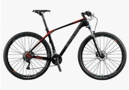 360Home Mountain Bike Mountain bike in carbonio da 29 pollici, 27 velocità, Bicyclette, colore nero