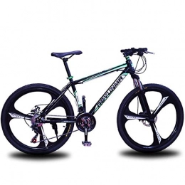 LBWT Mountain Bike Mountain Bike Outdoor, Variabile for Adulti velocità della Bicicletta, Unisex City Road Bicicletta, Tempo Libero Sport, Regali (Color : Black Green, Size : 21 Speed)