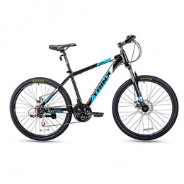 WGYDREAM Bici Mountainbike Bici Bicicletta MTB 26inch Mountain Bike / Biciclette, acciaio al carbonio Telaio, sospensioni anteriori e Dual Disc Brake, 21 velocità, telaio 17inch MTB Mountain Bike ( Color : Blue )
