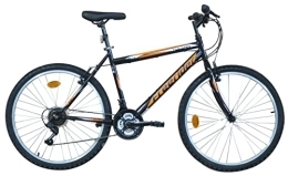 EDEN Bikes Mountain Bike MTB 26" Uomo "Vulcan" 18 velocità indicizzate con maniglie girevoli, Deragliatore Shimano, Freni V-Brake + Cerchi in alluminio.