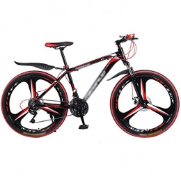 N\A Mountain Bike  ZGGYA Bycley Hybrid, Cornice in Lega di Alluminio in Acciaio al Carbonio, Bike da 26 Pollici, Freni a Doppio Disco, PVC Tutti i Pedali in Alluminio