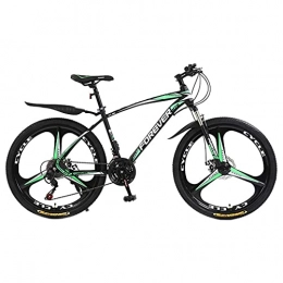 N&I Bici N&I Beach Snow Bicycle Adult 26 inch Mountain Bike Double Disc Brake City Road Bicycle Trail High-Carbon Steel Snow Bikes Wo Variable Speed Mountain Bicycles B 21 Speed B 21 Speed