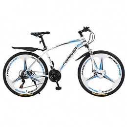 N&I Bici N&I Beach Snow Bicycle Adult 26 inch Mountain Bike Double Disc Brake City Road Bicycle Trail High-Carbon Steel Snow Bikes Wo Variable Speed Mountain Bicycles B 21 Speed D 24 Speed