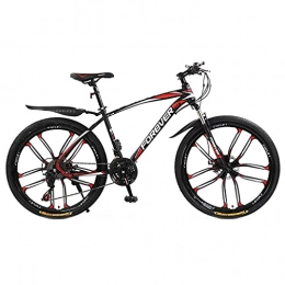 N&I Bici N&I Beach Snow Bicycle Adult Variable Speed Mountain Bike Double Disc Brake City Road Bicycle Trail High-Carbon Steel Snow Bikes 24 inch Mountain Bicycles C 21 Speed C 30 Speed