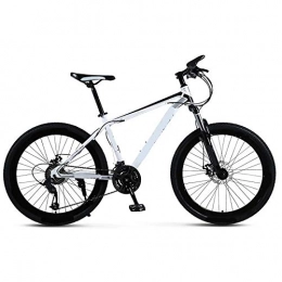 ndegdgswg Mountain Bike Ndegdgswg - Bicicletta da mountain bike, 24 / 26", con freno a disco, assorbimento degli urti, maschi e femmine, velocità variabile, 24 marce, ruota per raggi